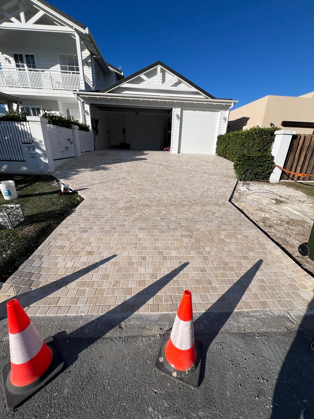 Outdoor driveway