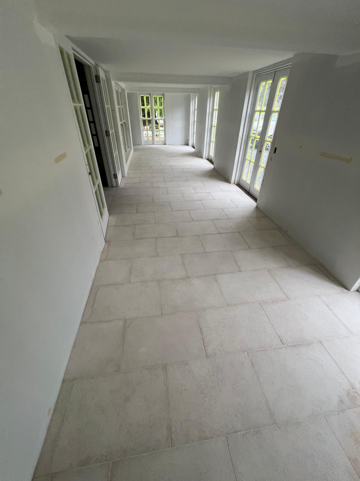 Interior stone floor